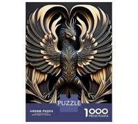 Puzzles pour Adultes 1000 Pièces King of King Wings Phoenix Puzzle pour Adultes - Jeu De Réflexion - Idéal pour Se Divertir À La Maison - Cadeau d'anniversaire Ou De Noël 52x38cm/1000pcs