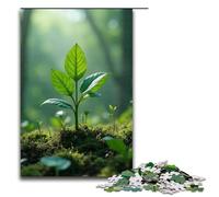 Puzzles pour Adultes 1000 pièces La Pluie printanière nourrit Les Nouveaux bourgeons Assemblage de Motifs Aide Le Cerveau à exercer Jouets addictifs pour cultiver la Patience 1000 pièces (75 x 50 cm)