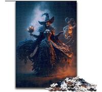 Puzzles pour Adultes 1000 pièces La Sorcière, Jouets de Divertissement Familial, idéal comme Cadeau pour Toute la Famille à partir de 14 Ans (Taille 26x38cm)