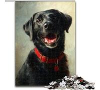 Puzzles pour Adultes, 1000 pièces, Labrador Heureux, Puzzles pour Adultes, 1000 pièces, activité de cohésion familiale, Cadeau de décoration intérieure, Jeu de Jouets en Famille (Taille 50x75cm)