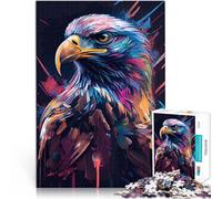 Puzzles pour Adultes 1000 pièces L'Aigle Libre Aidez Le Cerveau à exercer des Jouets addictifs pour cultiver la Patience Décoration Parfaite 52x38cm