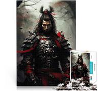 Puzzles pour Adultes 1000 pièces l'art du samouraï Fabriqué en Carton pour et à partir de 14 Ans et Plus Jouets pour Le Divertissement Familial Cadeaux d'anniversaire et Cadeaux Uniques。