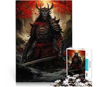 Puzzles pour Adultes 1000 pièces l'art du samouraï Fait de Bois pour et à partir de 14 Ans et Plus défi éducatif Activités Amusantes à la Maison, Cadeaux d'anniversaire, Cadeaux de Voyage。