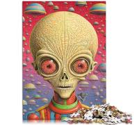 Puzzles pour Adultes 1000 pièces L'Attaque de Mars Jeu intellectuel 26x38cm Décoration d'intérieur Unique et Cadeaux pour Adolescents de 14 Ans et Plus
