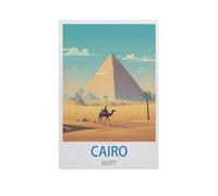 Puzzles pour Adultes 1000 Pièces，Le Caire, Égypte，Décompression Amusant Puzzle Intellectuel Jeu De Puzzle Jouets Cadeau pour Adultes Enfants Familles（50x70cm）-GA6