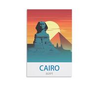 Puzzles pour Adultes - 1000 pièces - Le Caire, Égypte - Jeu éducatif - 1000 pièces - 52 x 38 cm