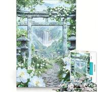 Puzzles pour Adultes 1000 pièces Le Chemin Sacré de Sarutahiko Jeux éducatifs Défi à compléter Cadeau d'anniversaire Unique 38x26cm