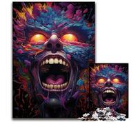 Puzzles pour Adultes 1000 pièces Le Diable de l'enfer Puzzles pour Adultes pour Les Parents Les Amoureux et Les Amis - Âge + 1000 pièces (38x26cm)