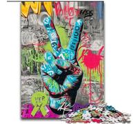 Puzzles pour Adultes 1000 pièces Le Geste « Ouais » Un Casse-tête Stimulant, Une activité familiale, Une décoration intérieure, Un Cadeau de Noël 50x75cm