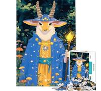 Puzzles pour Adultes 1000 pièces Le Magicien de la Forêt Activités Amusantes à la Maison Décoration Artistique Jeu Pratique pour Les 14 Ans et Plus (50x75cm)