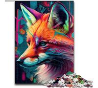 Puzzles pour Adultes 1000 pièces Le Renard Malin, pour Les 14 Ans et Plus Un Jeu Stimulant à Offrir à Toute la Famille et aux Amis (Taille 26x38cm)