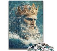 Puzzles pour Adultes 1000 pièces Le Roi de l'Océan pour et à partir de 14 Ans Jouets de Jeu Car C'est Un pour Toute la Famille 26x38cm