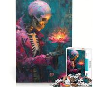 Puzzles pour Adultes 1000 pièces Le Sens de la Vie Jeu de Construction améliore la mémoire idéal comme Cadeau pour Toute la Famille 50x75cm