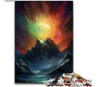 Puzzles pour Adultes 1000 pièces Le Soleil et Les Orages, Casse-tête éducatif, décoration Artistique pour la Maison et Le Bureau, 14 Ans et Plus (Taille : 50x75cm)