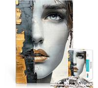 Puzzles pour Adultes 1000 pièces Le Visage de la modernité Réduction du Stress intéressante Cadeau d'anniversaire, Cadeaux 52x38cm