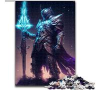 Puzzles pour Adultes, 1000 pièces, Les Défenseurs de la Ville, en Bois, Parfait pour Halloween, Noël, Anniversaire, 1000 pièces(50x75cm)
