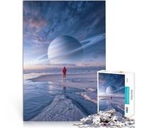 Puzzles pour Adultes 1000 pièces L'étreinte de l'horizon Séjour Anti-Stress pour Tuer Le Temps décoration Murale 38x26cm