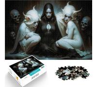 Puzzles pour Adultes 1000 pièces L'étreinte sépulcrale de Lilith Réduction du Stress intéressante Cadeau Amusant 38x26cm