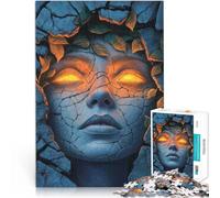Puzzles pour Adultes 1000 pièces L'éveil dans la Pierre Jouets éducatifs d'apprentissage Convient pour la décoration de Bureau 75x50cm