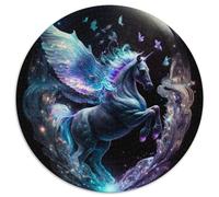 Puzzles pour Adultes 1000 pièces Licorne de l'univers Puzzle en Papier Un Casse-tête Stimulant pour Les Adolescents, Parfait pour la décoration intérieure ou comme Cadeau (Taille 67,5 x 67,5 cm)