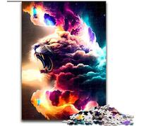 Puzzles pour Adultes 1000 pièces Lion, à partir de 14 Ans, Jeux éducatifs, Jouets à Faire soi-même, œuvres d'art, Cadeau (Taille 50x75cm)