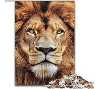 Puzzles pour Adultes 1000 pièces Lion Puzzles en Carton Idéal pour décorer et stimuler Le Cerveau Cadeau (Taille 26x38cm)