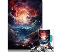 Puzzles pour Adultes 1000 pièces l'univers de la Fantaisie Puzzle Adulte Apprentissage éducatif est idéal comme Cadeau pour Toute la Famille 26x38cm