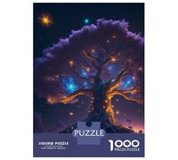 Puzzles pour Adultes 1000 Pièces Magical Tree Puzzle Détente Jeux Défi Difficile Cadeau Anti-Stress 38x26cm/1000pcs