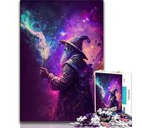 Puzzles pour Adultes 1000 pièces Magicien de l'art, pour Adultes, Jeu éducatif, Jouet, décoration d'intérieur Unique et Cadeaux (Taille 38x26cm)