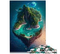 Puzzles pour Adultes 1000 pièces Magnifique Puzzle éducatif d'apprentissage de l'île Excellent Cadeau de Noël 19,7 po x 29,5 po pour Les Adolescents de 14 Ans et Plus