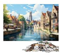 Puzzles pour Adultes 1000 pièces Magnifiques et Merveilleux paysages Puzzle Jouets Décoration intérieure Unique et Cadeaux Convient aux Adolescents de 14 Ans et Plus 1000 pièces (38 x 26 cm)