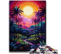 Puzzles pour Adultes 1000 pièces, Magnifiques paysages de plages, Jeux stimulants, décoration Murale, Cadeaux d'anniversaire et de Noël Uniques 38x26cm