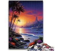 Puzzles pour Adultes 1000 pièces, Magnifiques paysages de plages, Puzzle pour Adolescents, activités familiales Amusantes à la Maison, Cadeau d'anniversaire, Cadeaux de Voyage 50x75cm