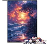 Puzzles pour Adultes 1000 pièces, Magnifiques paysages de rêve, en Bois, Cadeau pour Hommes et Femmes, pour Tous Les Jours et Occasions spéciales, 1000 pièces(50x75cm)