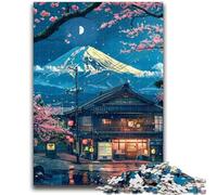 Puzzles pour Adultes 1000 pièces, Magnifiques Puzzles Difficiles du Mont Fuji pour Adolescents, adaptés à la décoration de Bureau pour Les Adolescents de 14 Ans et Plus (75x50cm)