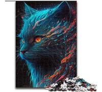 Puzzles pour Adultes 1000 pièces Merveilleux Chat Persan Puzzle en Carton, idéal pour la décoration de la Maison et du Bureau, Cadeau Parfait pour Un Anniversaire 1000 pièces(26x38cm)