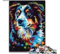 Puzzles pour Adultes 1000 pièces Miniature American Shepherd Puzzles 1000 pièces pour Adultes Jeu éducatif Défi Jouet (Taille 38x26cm)