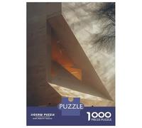 Puzzles pour Adultes 1000 Pièces Minimalism in Architecture Puzzle Jeux Relaxants Difficile, Difficile, Stimulant À Terminer 70x50cm/1000pcs