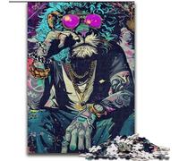 Puzzles pour Adultes 1000 pièces Mode Lions Puzzle Cadeau DIY Amusant Convient pour la décoration de la Maison, du Salon ou du Bureau (Taille : 26x38cm)