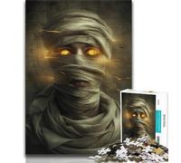 Puzzles pour Adultes 1000 pièces Momie Zombie, Jouets addictifs pour stimuler la Patience, Collection d'artistes, Beaux-Arts (75x50cm)