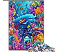 Puzzles pour Adultes 1000 pièces Monde sous-Marin, Jeu éducatif, défi, Jouet pour améliorer la mémoire, pour Les 14 Ans et Plus (Taille 26x38cm)
