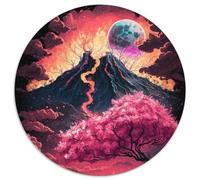 Puzzles pour Adultes 1000 pièces Mont Fuji Puzzles pour Adultes, ce Qui en Fait Un Excellent Cadeau pour s'amuser en Famille (67,5x67,5cm)