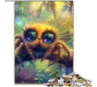 Puzzles pour Adultes, 1000 pièces, Motif araignée Mignon, idéal pour Les Adolescents, pour créer des Liens familiaux, pour stimuler l'esprit et pour décorer la Maison, 50x75cm