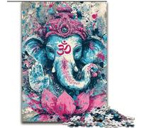 Puzzles pour adultes, 1000 pièces, motif Bouddha fantastique, idéal pour les adolescents, pour créer des liens familiaux, stimuler l'esprit et créer une décoration d'intérieur à faire soi-même 50x75cm