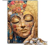 Puzzles pour Adultes, 1000 pièces, Motif Bouddha, idéal pour Les Amoureux, idéal pour Noël, Le Nouvel an ou la Saint-Valentin (Taille 26x38cm)