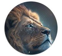 Puzzles pour Adultes 1000 pièces,Motif « Grandeur et Motivation »,Puzzle Rond pour Adultes,1000 pièces,pour se détendre et se Mettre au défi,décoration d'intérieur colorée, pour Les Amis