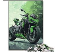 Puzzles pour Adultes 1000 pièces Moto Cool, Jouets éducatifs, Jeux Anti-Stress, décoration d'intérieur Unique et Cadeaux (Taille 26x38cm)