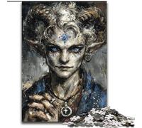 Puzzles pour Adultes 1000 pièces Mystérieuse Elfe, stimulez Votre Cerveau Jouets addictifs pour cultiver la Patience et améliorer la mémoire (Taille 26x38cm)