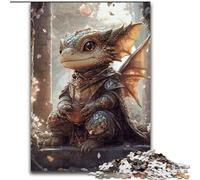 Puzzles pour Adultes, 1000 pièces, mystérieux Dragon Volant, Parfait pour Les Adolescents, pour créer des Liens familiaux, Un Casse-tête et Une décoration d'intérieur DIY (Taille 50x75cm)