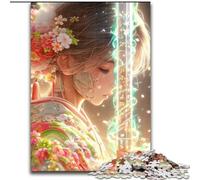 Puzzles pour Adultes 1000 pièces Mystérieux Ninja Samouraï, pour 14 Ans et Plus Un Jeu Stimulant à Offrir à Toute la Famille et aux Amis (Taille 50x75cm)
